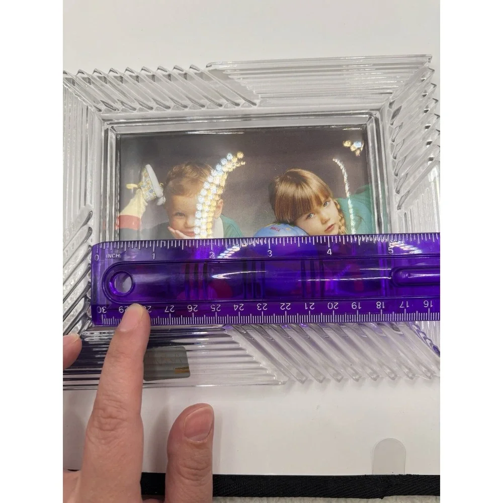 Mikasa Austria Crystal Photo Frame 3.5 X 5